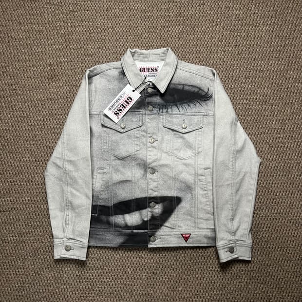 게스X플레저 드류 베리모어 데님 자켓 미착용 S