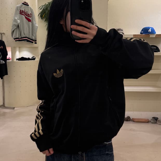 아디다스 파이어버드 골드 트랙탑 져지 U77