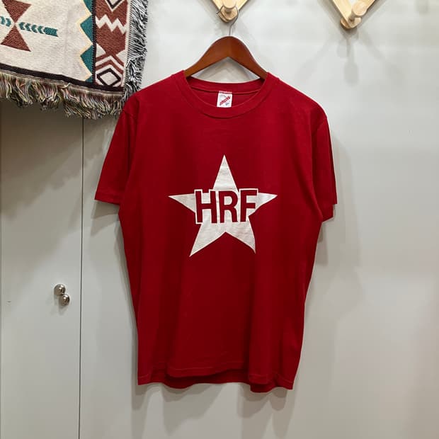 80-90s ๋ฏธ๊ตญ์์ฐ jerzees ์ ์ง์ค hrf ํ๋ฆฐํ
ํฐ์
์ธ