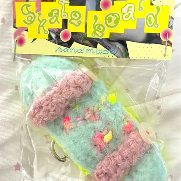 Handmade Skateboard keyring NO.3