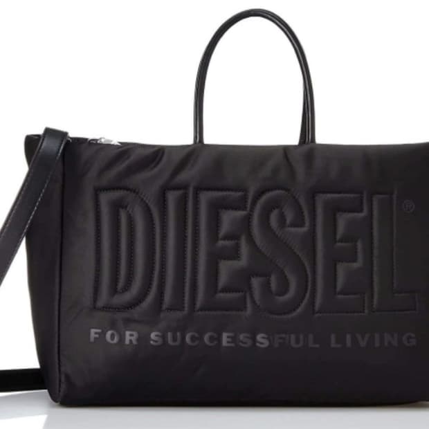 구해요) 디젤 르쇼퍼스 토트백 블랙 나일론 토트백