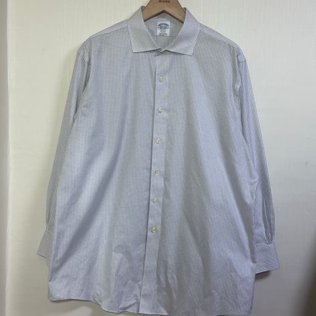 [새상품] 브룩스브라더스 화이트셔츠/110-115/화이트