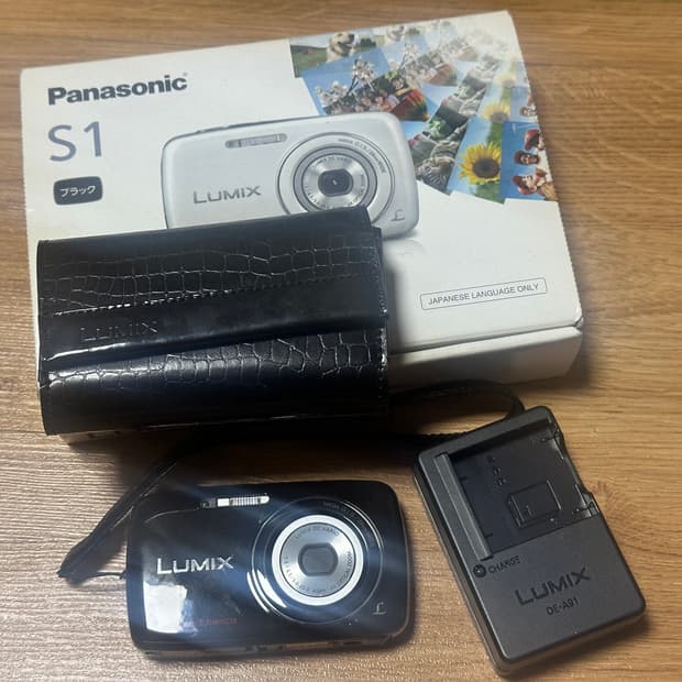[박스,정품파우치]Panasonic 파나소닉 루믹스 dmc-s1