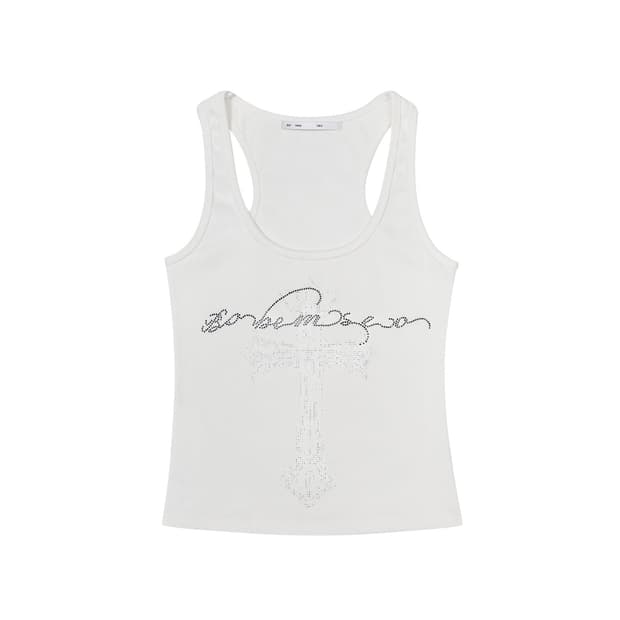 BOHEMIAN SEOUL JEWEL TANK TOP 보헤미안 서울 나시