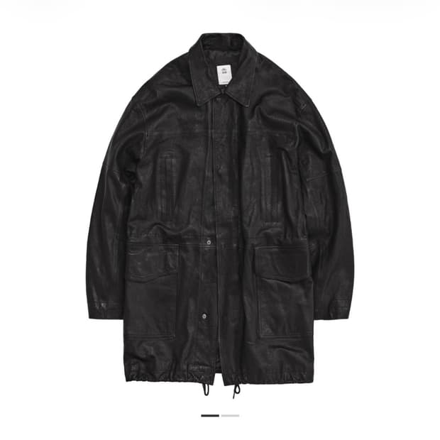 (2) 폴리테루 램스킨 카코트 블랙