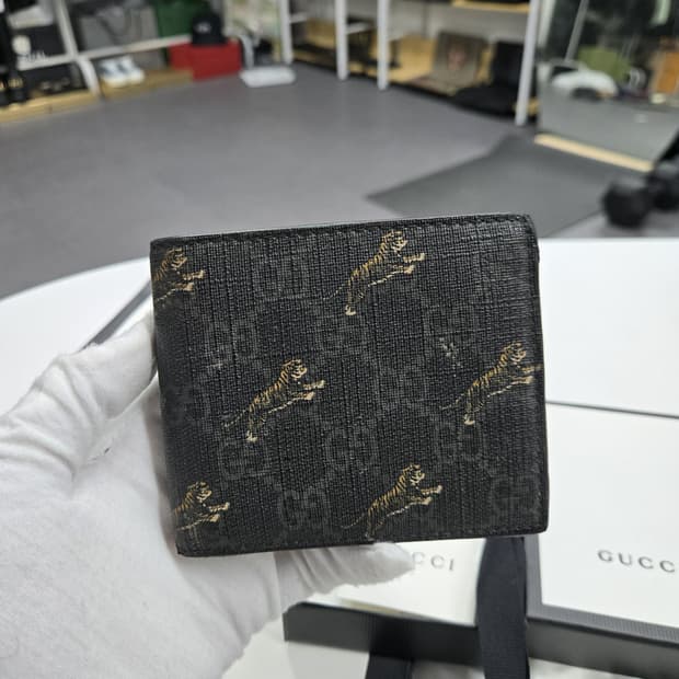 [A급컨디션]구찌 점핑 타이거 반지갑