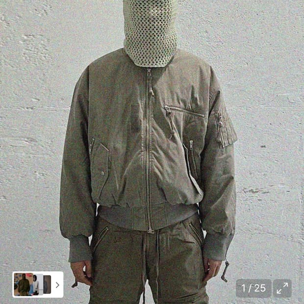 그레일즈 멀티 지퍼 봄버자켓 (size 1)