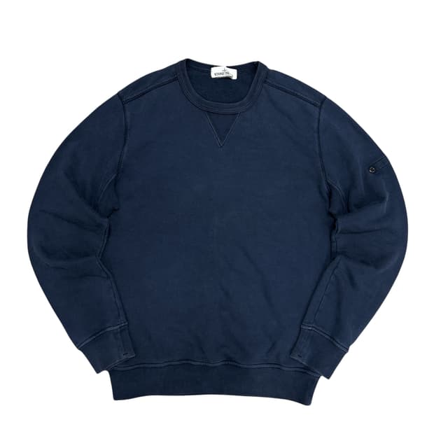 스톤아일랜드 네이비 맨투맨(L)