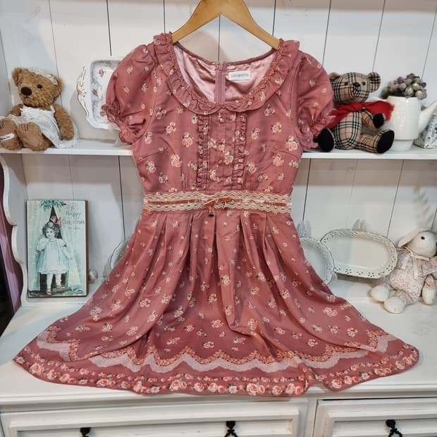 LOIDISPOTTO 플라워 패턴 원피스