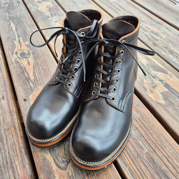 바이버그(Viberg) 블랙 티코어 크롬악셀 2045라스트 7.5사이즈