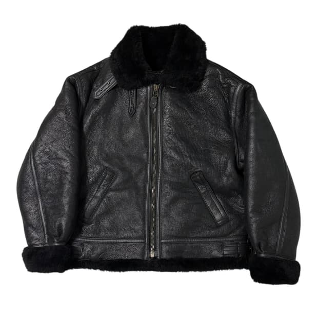 군용 양가죽 B-3 무스탕 자켓
