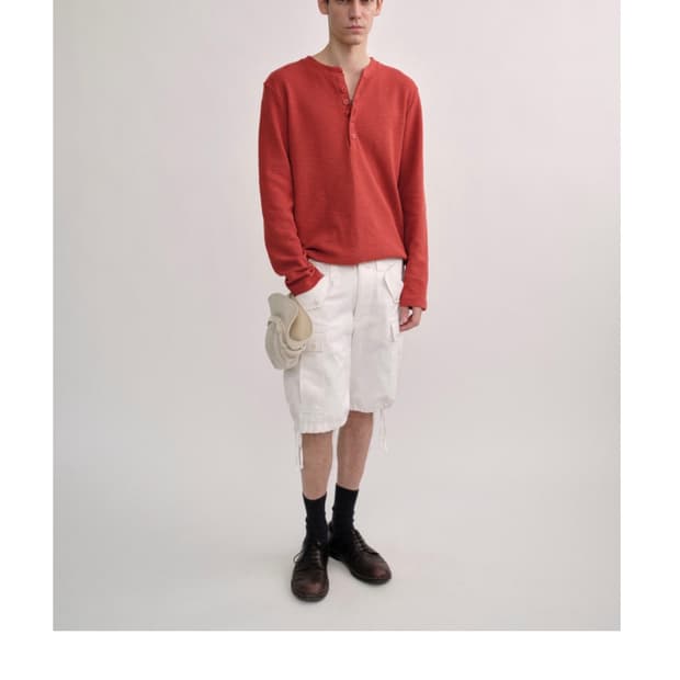 (구매) 컬러컬러 POCKET SHORTS (white) SIZE(1)