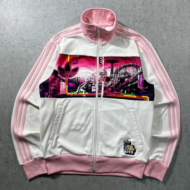 [M] Adidas 아디다스 빌 맥뮐런 브루클린 뉴욕 핑크 져지