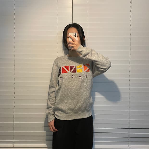 겐조 파리스 기모 스웻 셔츠