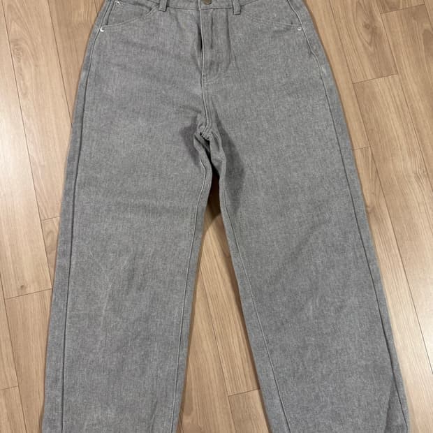 아뜰리에나인 에센셜 피그먼트 테이퍼드 팬츠