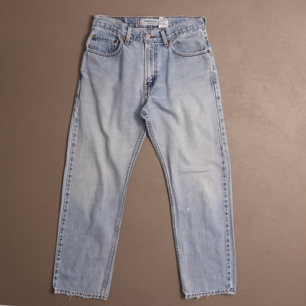 90'S 리바이스 505 연청 데님팬츠A1626