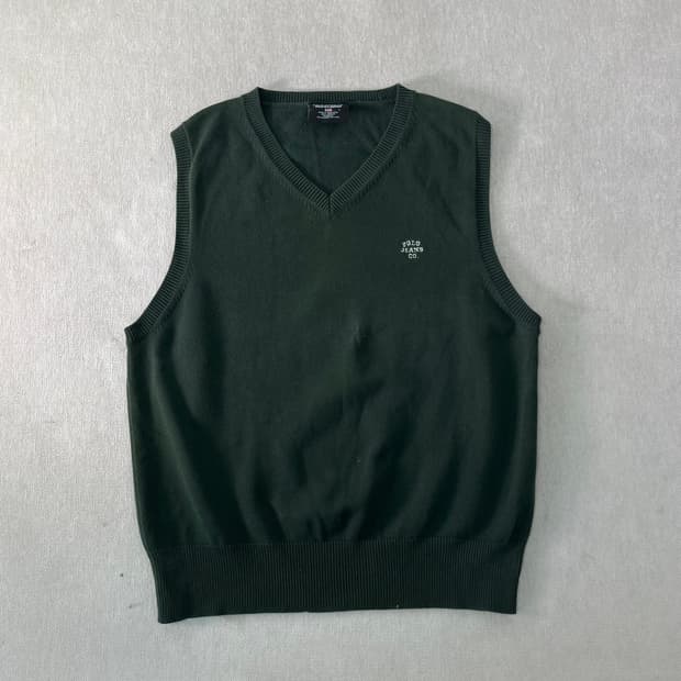 95 폴로랄프로렌 진스 코튼 니트 조끼