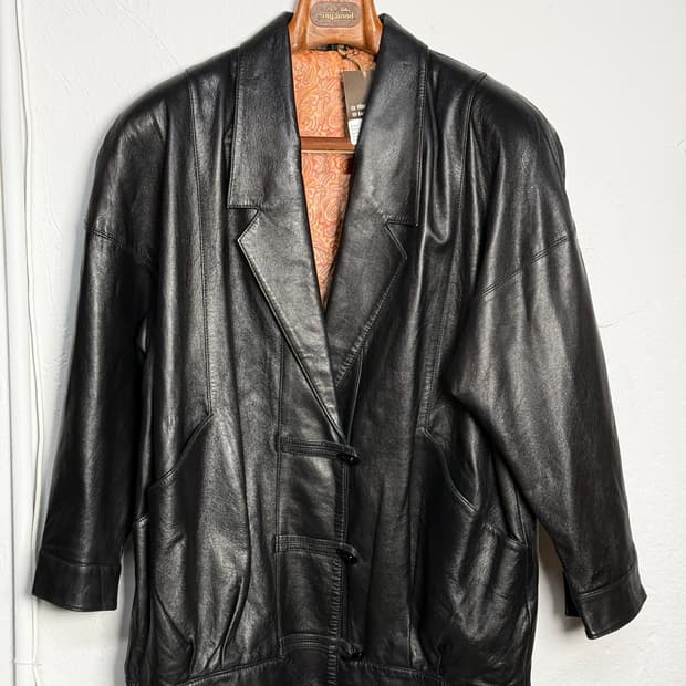 빈티지 양가죽 블레이저 자켓 100-105