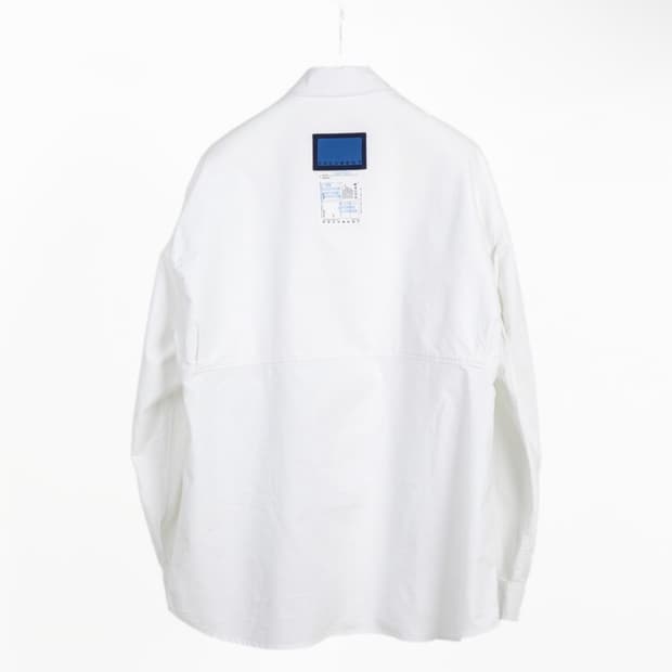 도큐먼트 백로고 옥스포드 셔츠 L