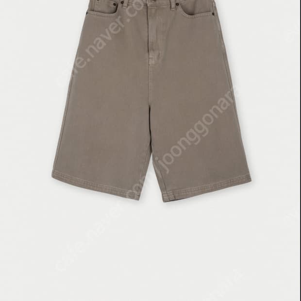 게드 ged 하프 데님 팬츠 