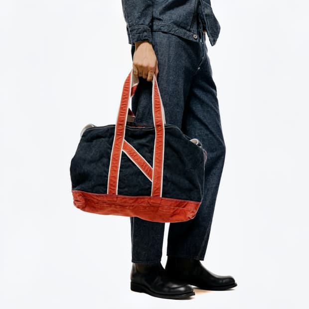 26ss "L.LESH" Shoulder Tote Bag