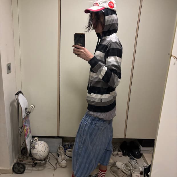 00s 포스타 클로딩 후드집업