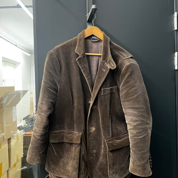 폴로 랄프로렌 코듀로이 블레이저 XL