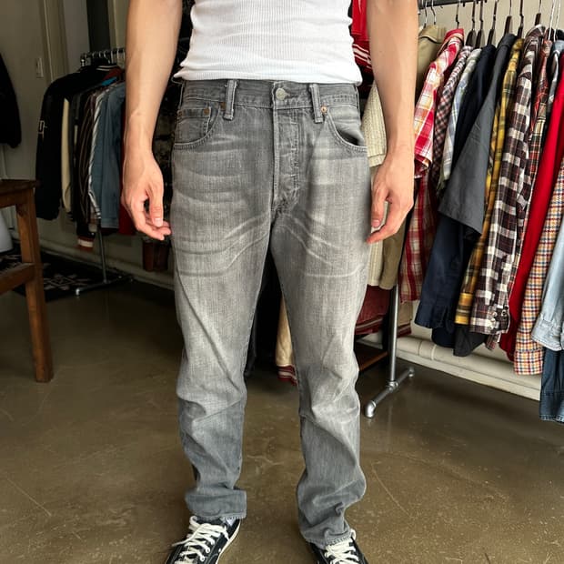 Levi’s 501 gray Denim Pants w30