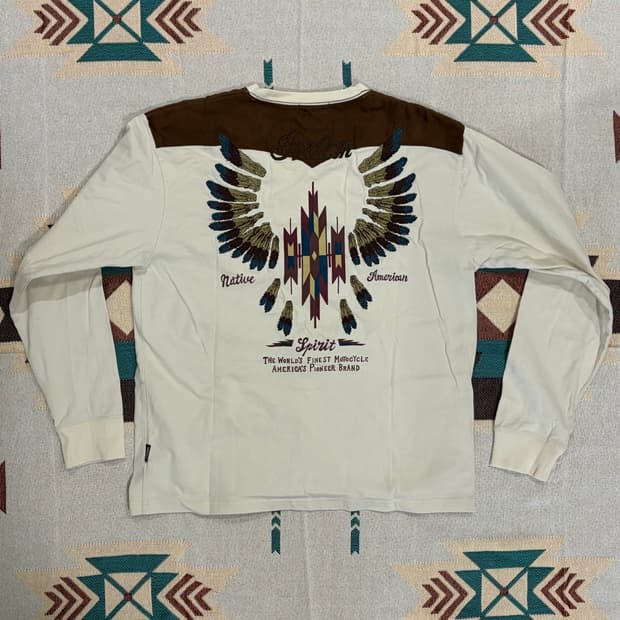 인디언모터사이클 웨스턴 치마요 롱슬리브