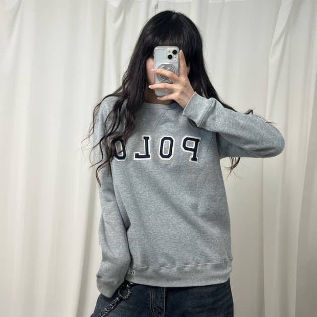 Polo gray sweatshirt