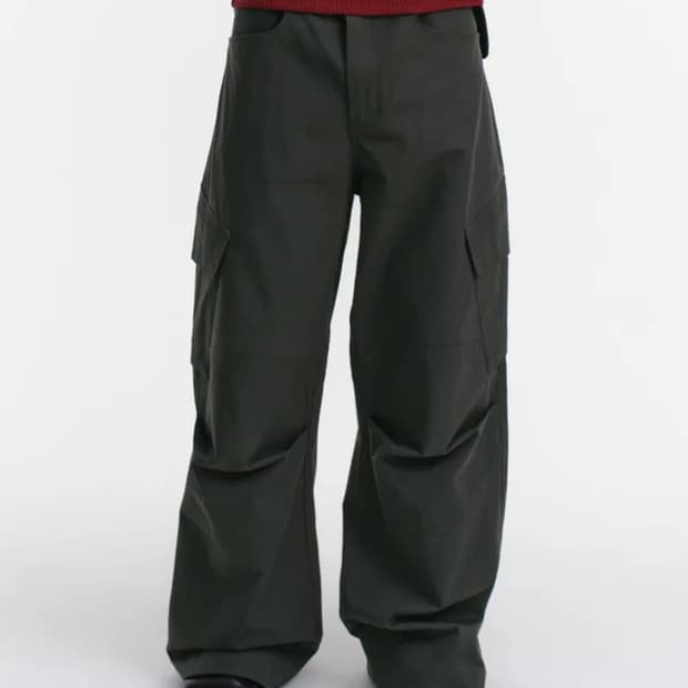 VERN CARGO PANTS V2 (CHARCOAL) 다이브인 베른