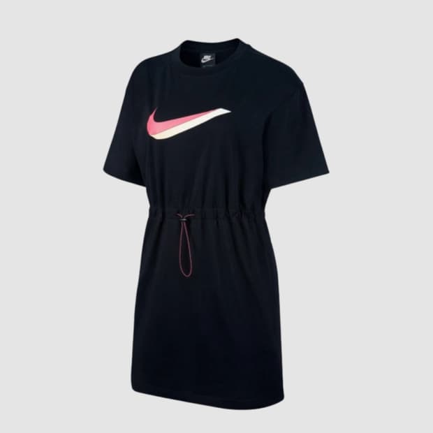 나이키 여성 NSW 아이콘 클래쉬 우븐 숏슬리브 드레스 M