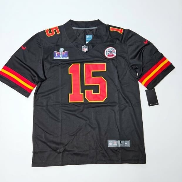Nike Nfl져지 마홈스 우승져지 새제품 오버사이즈