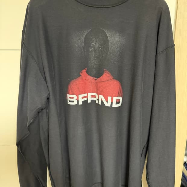 베트멍 오버사이즈드 인사이드아웃 BFRND 롱슬리브 티셔츠 XS