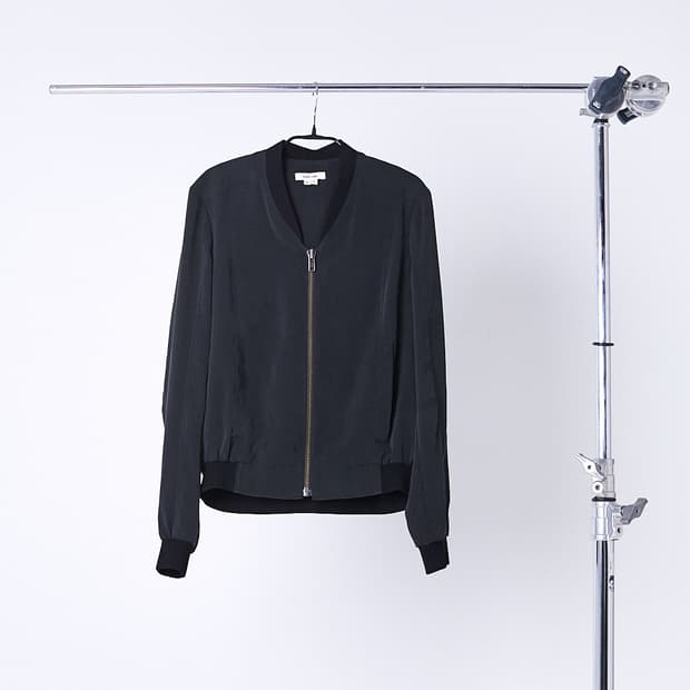 V-neck Bomber Jacket