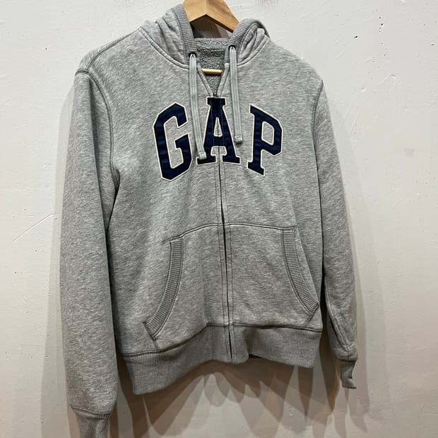 GAP 갭 이너플리스 후드집업 그레이 