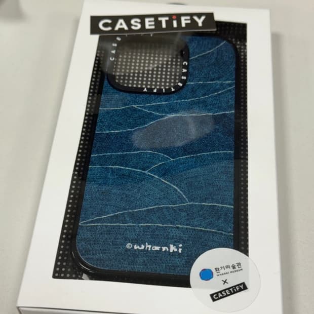 [새상품]아이폰 16pro 케이스티파이 환기미술관콜라보