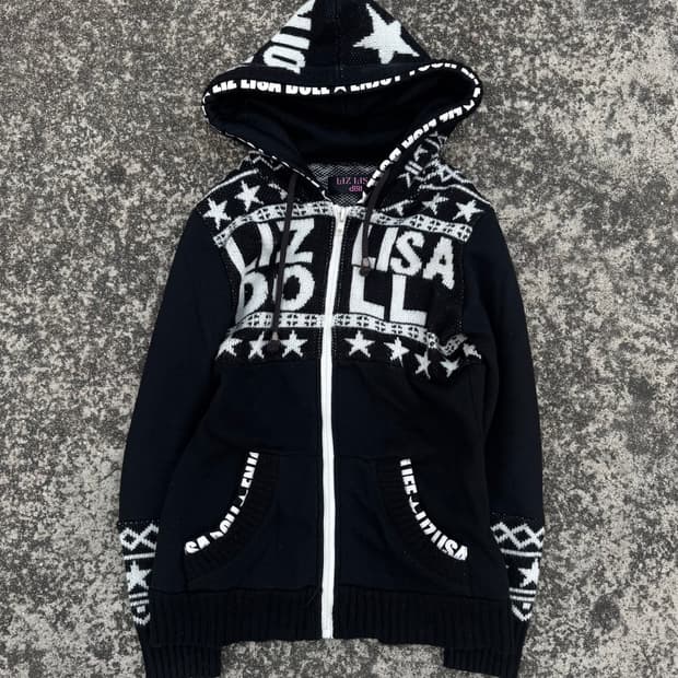 Liz Lisa Knit Zip-Up Hoodie