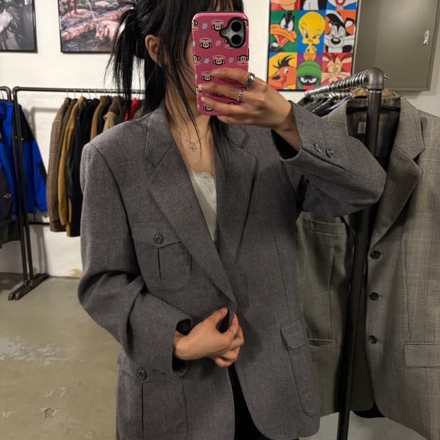 일제 빈티지 블레이저자켓