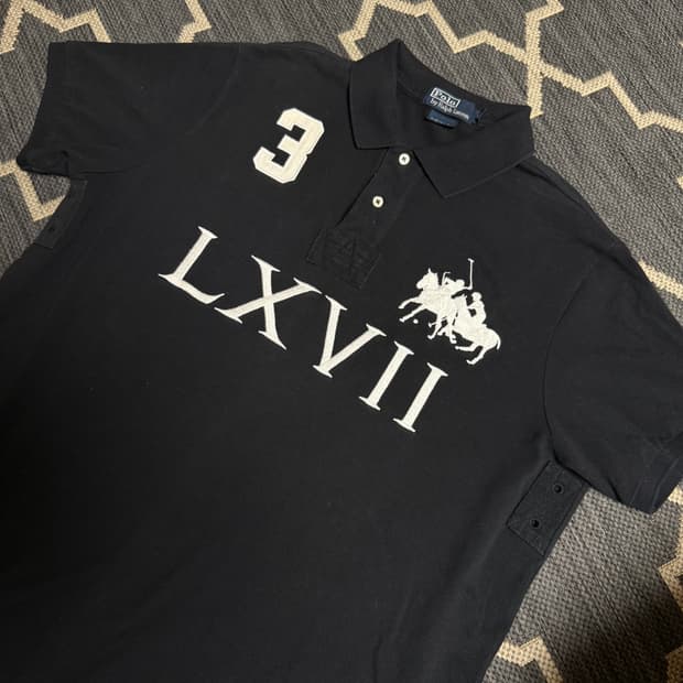 폴로 랄프로렌 LXVII 빅포니 카라티 블랙