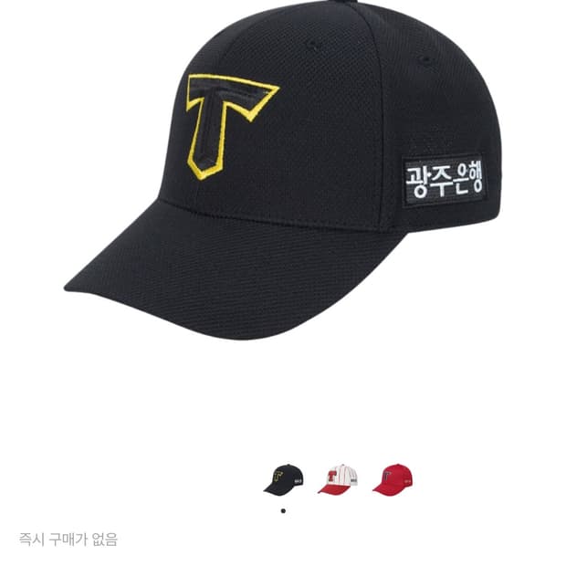 기아 타이거즈 x 아이앱 스튜디오 24 어센틱 브랜드 데이 캡  60cm