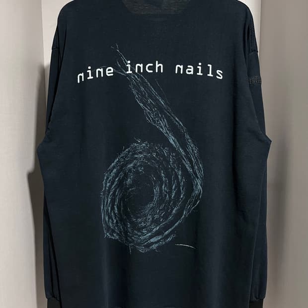 90s 1995 NineInchNails 나인인치네일스 밴드 티셔츠