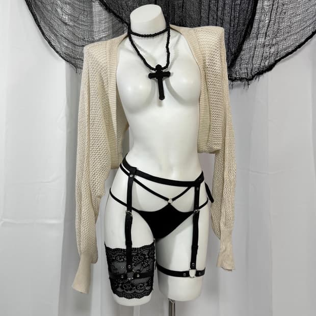 ivory crop bolero