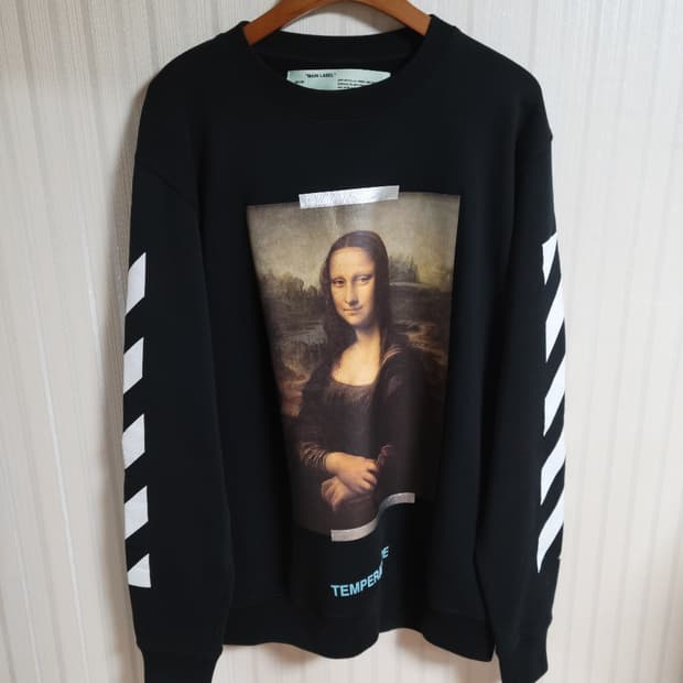 [M] 오프화이트 모나리자 애로우 맨투맨