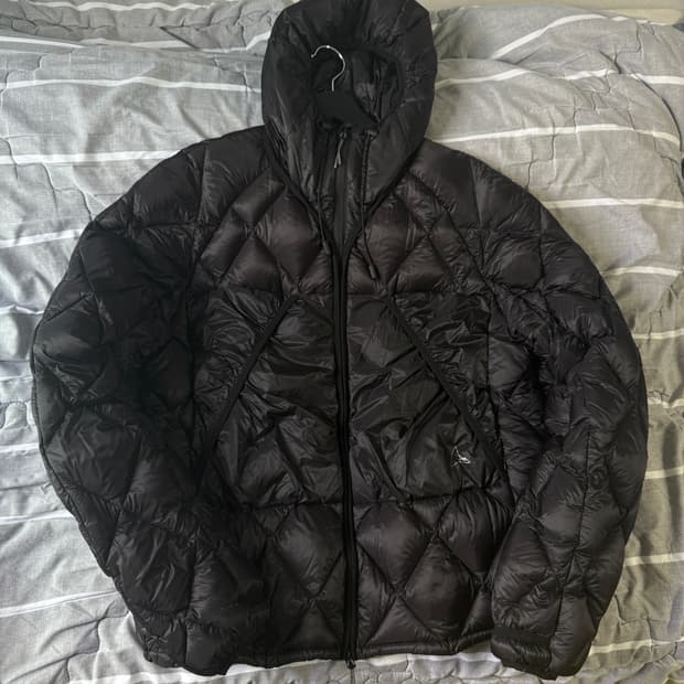 로아 라이트 다운 자켓 블랙 XL
