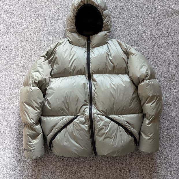 디미토 x 아이더 이지hd다운 재킷 웜그레이 xl