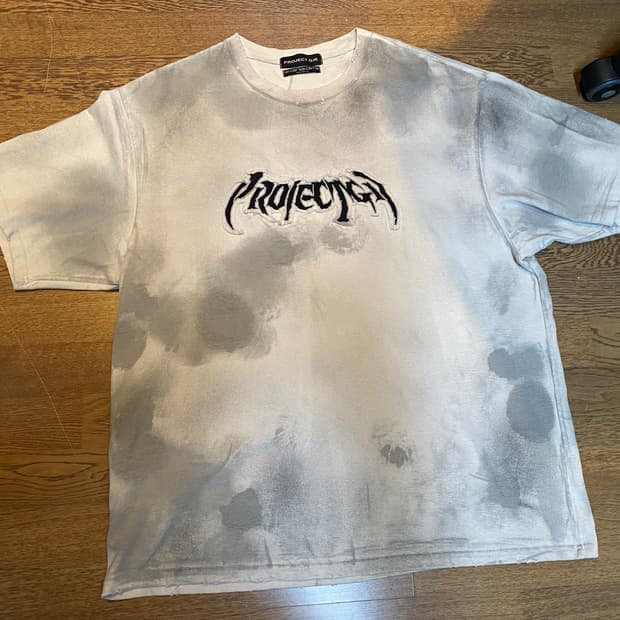 프로젝트 gr 퓨리어스 로고 아플리케 티셔츠 2사이즈