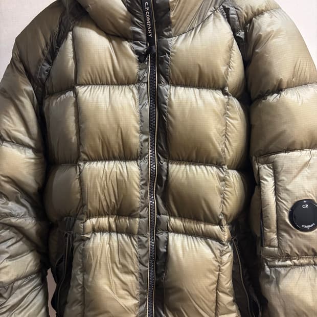 C.P. Company DD Shell 25 fw 후드 다운 자켓 L