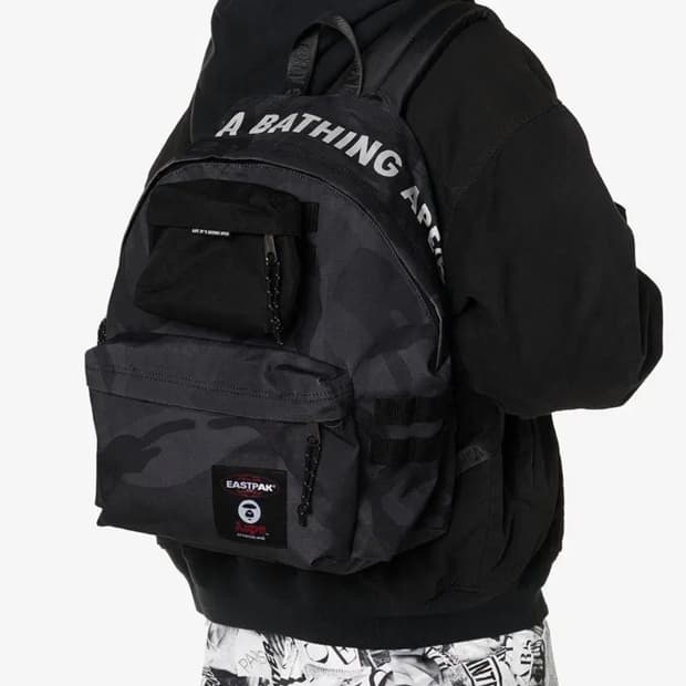 베이프 콜라보 한정판 백팩(새제품)