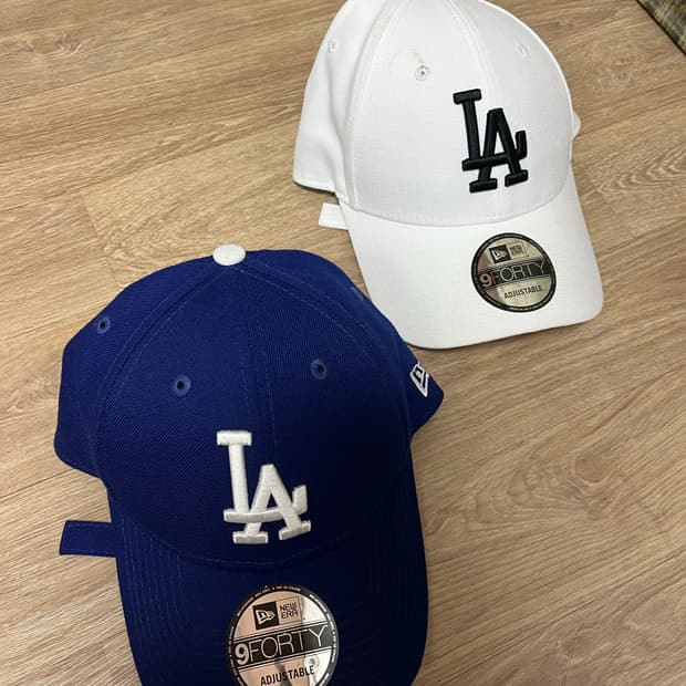 뉴에라 LA 다저스 9FORTY 볼캡 화이트 블루 2종